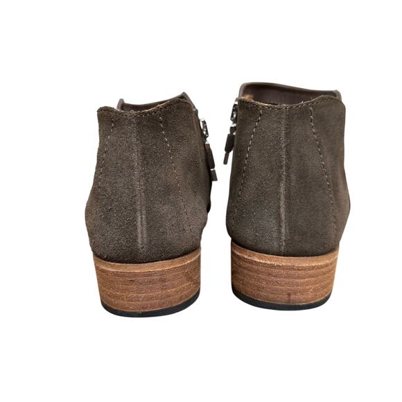 Alberto Fermani Brown Suede Ankle Boots – Made in Italy – Size 37.5 - Picture 5 of 10